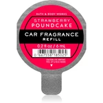 Bath & Body Works Strawberry Pound Cake vôňa do auta náhradná náplň 6 ml
