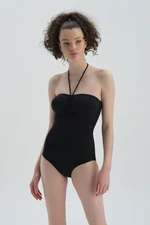 Dagi Black Consolidating Swimsuit with Corset