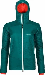 Ortovox Westalpen Swisswool Jacket W Pacific Green M Outdorová bunda