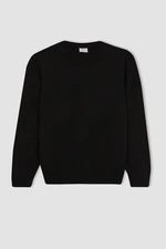 DEFACTO Boy Regular Fit Crew Neck Pullover