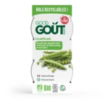 GOOD GOUT Bio hráškové pyré 2 x 120 g