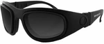 Bobster Sport & Street 2 Convertibles Matte Black/Amber/Clear/Smoke Motoros szemüveg