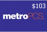MetroPCS Retail $103 Mobile Top-up US