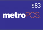 MetroPCS Retail $83 Mobile Top-up US