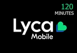 Lyca Mobile 120 Minutes Talktime Mobile Top-up ES
