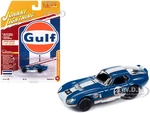 1965 Shelby Cobra Daytona Coupe 23 Dark Blue with White and Orange Stripes "Gulf Oil" "Classic Gold Collection" 2023 Release 2 Limited Edition to 312
