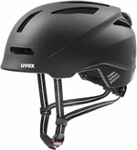 UVEX Urban Planet LED Black Matt 58-61 Kerékpár sisak