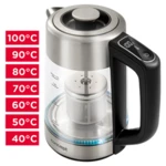 CONCEPT RK4190 Digitální rychlovarná konvice s regulací teploty 1,7 l