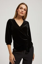 Velour blouse