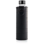 Equa Mismatch skleněná láhev na vodu + obal z umělé kůže barva Graphite 750 ml Equa Mismatch skleněná láhev na vodu + obal z umělé kůže barva Graphite 750 ml