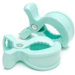 T-TOMI Clip spona na cumlík Pastel mint 2 ks