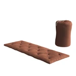 Ceglasty ekstra miękki materac futon 70x190 cm Bed In A Bag – Karup Design