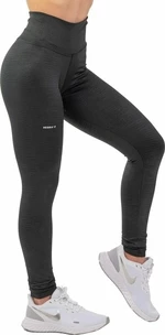 Nebbia Python SnakeSkin High-Waist Leggings Black XS Fitness nadrág