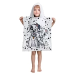 Biały szlafrok dziecięcy frotte 101 Dalmatins – Jerry Fabrics