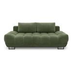Zielona 3-osobowa sofa rozkładana Windsor & Co Sofas Cumulus
