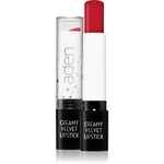 Aden Cosmetics Creamy Velvet Lipstick krémový rúž odtieň 08 Scarlett Heart 3 g