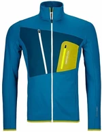 Ortovox Fleece Grid Jacket M Heritage Blue S Sudadera con capucha para exteriores