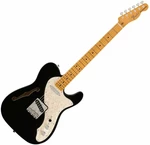 Fender Vintera II 60s Telecaster Thinline MN Black Guitarra electrica
