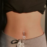 Heart Fake Belly Button Ring Fake Belly Piercing Butterfly Clip On Umbilical Navel Fake Pircing Pentagram Cartilage Earring Clip