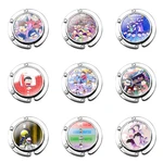 Foldable Purse Hook for Women's Table Handbag Storage Folding Decor Table Hook Osomatsu san anime Cartoon Fashion Gift Creative