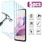 5PCS Tempered Glass for Redmi Note 12 11 10 9 8 7 Pro Plus 5G 8T 9S 10S 11S Screen Protector for Redmi 10C 9T 9C 9A Glass