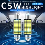 10pcs Interior lights Canbus 31mm led 36mm 39mm led 41mm Interior reading lights Festoon c5w Lighting bulb Interior Dome Light