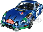 Alpine A110 1600S 17 Bernard Darniche - Alain Mahe "Rallye de Monte-Carlo" (1972) "Competition" Series 1/18 Diecast Model Car by Solido