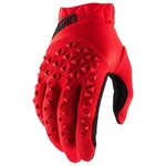 Motokrosové rukavice 100% Airmatic červená/černá  S  červená/černá