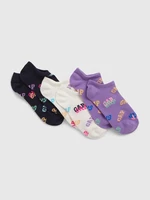 GAP Detské nízke ponožky, 3 páry - Dievčatá