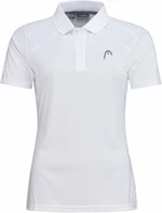 Head Club Jacob 22 Tech Polo Shirt Women White S Tenisové tričko
