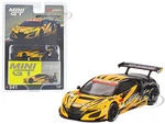 Honda NSX GT3 EVO22 18 Takashi Kobayashi - Kakunoshin Ohta "Team UpGarage" "Super GT Series" (2022) Limited Edition 1/64 Diecast Model Car by True Sc