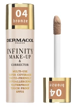 Dermacol Infinity make-up a korektor bronze