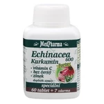 MEDPHARMA Echinacea 600 Forte + kurkumin + vitamin C + bez černý + zinek 67 tablet MEDPHARMA Echinacea 600 Forte + kurkumin + vitamin C + bez černý + zinek 67 tablet