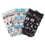 Doctor Nurse Print Grey's Anatomy Cotton Socks Casual Creative Breathable Soft Funny Novelty Low Tube happy Socks men fans gift