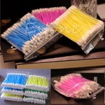 100Pcs Disposable Cotton Swab Applicator Q-tip Swabs Plastic Handle Sturdy New Cotton Swab