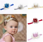 Newborn Crown Headband Gold princess crown Baby Girls Cute Hair Band Infant Kids Hair Accessories Children Photo Props 1pc