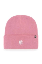Čepice 47brand Mlb New York Yankees růžová barva,