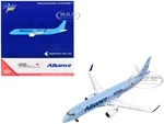 Embraer ERJ-190 Commercial Aircraft "Alliance Airlines - 100th Anniversary Royal Australian Air Force" Blue 1/400 Diecast Model Airplane by GeminiJet
