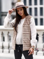 Beige vest Och Bella bjok2114. R40