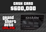 Grand Theft Auto Online - $600,000 Bull Shark Cash Card XBOX One CD Key
