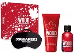 DSQUARED RED WOOD toaletná voda 50ML + sprchový gél 100ML + maska na oči