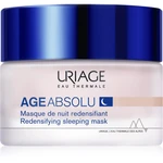 Uriage Age Absolu Redensifying Sleeping Mask nočná maska pre obnovu pleti proti starnutiu pleti 50 ml