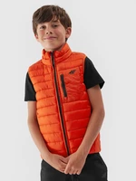 Chlapčenská zatepľovacia vesta so syntetickou výplňou