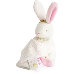 Doudou Gift Set Bunny Rabbit plyšová hračka pro děti od narození White Rabbit 1 ks