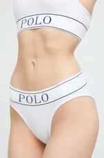 Kalhotky Polo Ralph Lauren bílá barva, 4P2024
