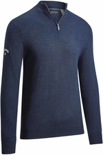 Callaway Windstopper 1/4 Mens Zipped Sweater Navy Blue XL Mikina/Sveter