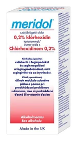 Meridol Ústna voda s chlórhexidínom 0,2% 300 ml