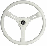 Osculati 3-spoke steering wheel white 355 mm