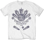 The Who Tričko Pinball Wizard Flippers Unisex White L