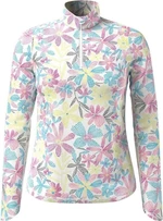 Callaway Womens Chev Floral Sun Protection Alb strălucitor XS